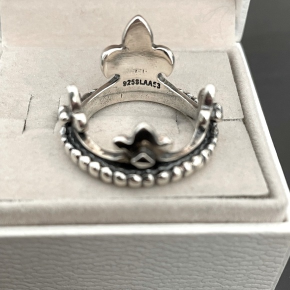 Trollbeads crown ring | 18k Gold and Sterling Silver - Picture 2 of 4